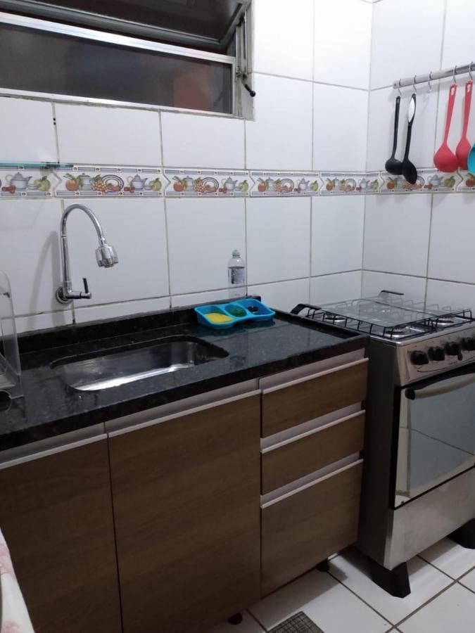 Apartament Studio Confortavel Com Ar Condicionado E Internet. São Vicente Zewnętrze zdjęcie