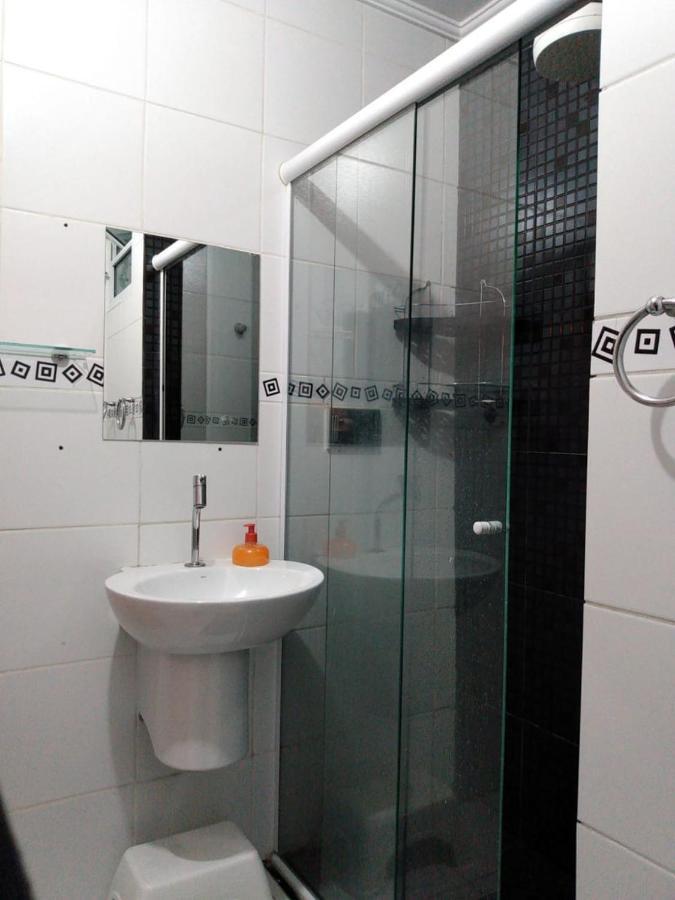 Apartament Studio Confortavel Com Ar Condicionado E Internet. São Vicente Zewnętrze zdjęcie