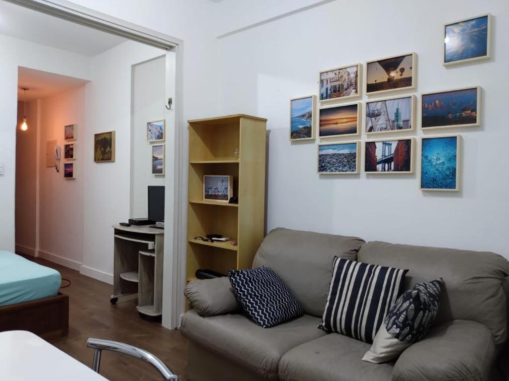 Apartament Studio Confortavel Com Ar Condicionado E Internet. São Vicente Zewnętrze zdjęcie
